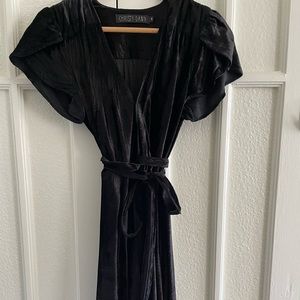 Christy Dawn The Autumn Dress in Black Velvet